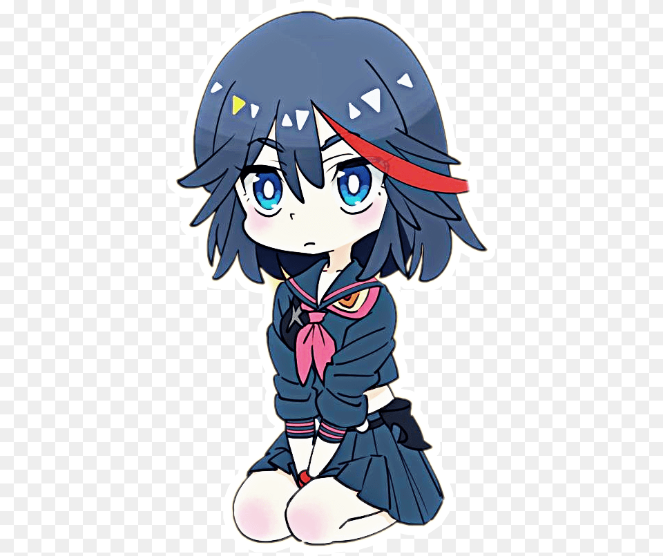 Ryuko Matoi Kill La Kill Manga Anime, Book, Comics, Publication, Baby Png