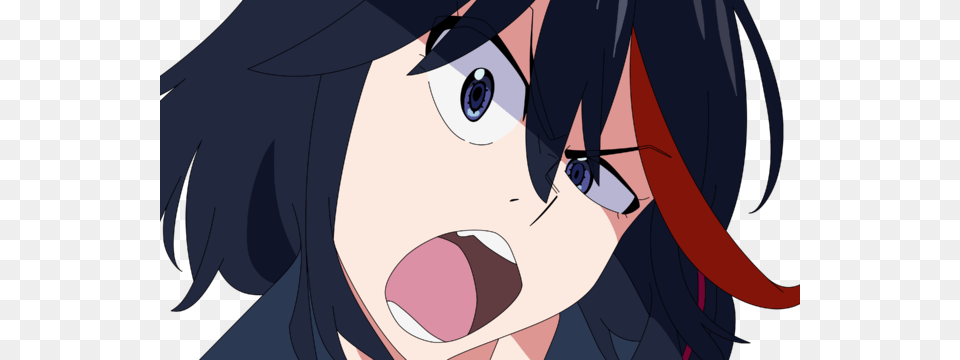 Ryuko Matoi Vector By Marvinr8313 D8tmmad Ryuko Matoi Funny Face, Anime, Person, Book, Comics Free Png