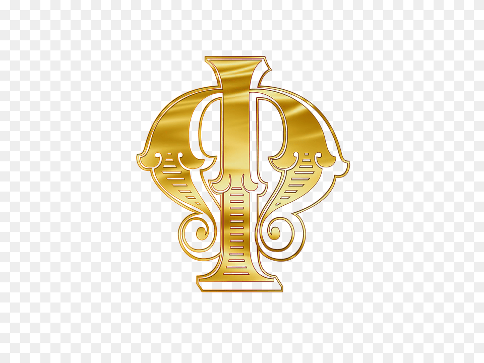 S Emblem, Symbol, Logo, Gold Free Png