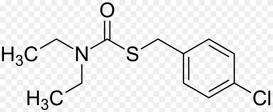 S 4 Chlorobenzyl Diethylcarbamothioate 200 Clipart Png