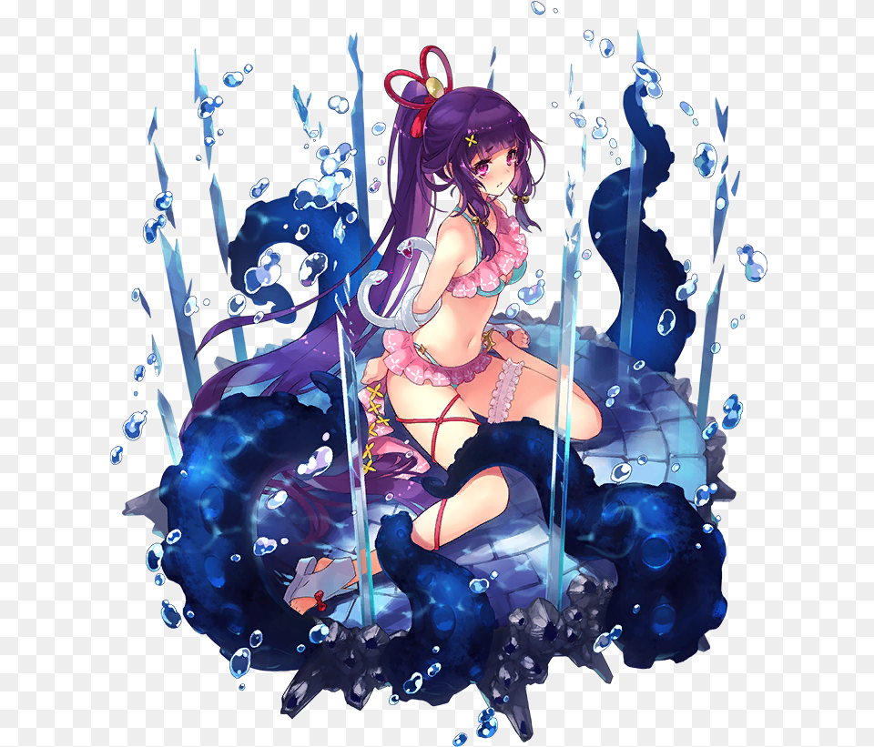 S Amat Swim Alchemist Code Swimsuit Skin, Book, Comics, Publication, Art Free Png Download