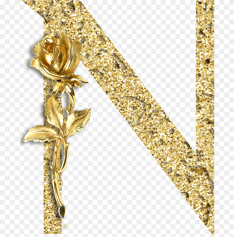 S And N Name, Cross, Gold, Symbol, Treasure Free Transparent Png