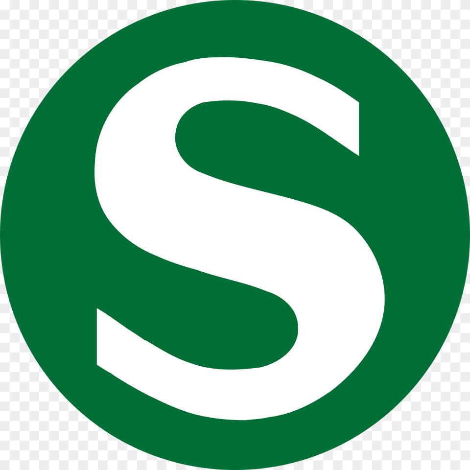S Bahn Logo S Bahn, Symbol, Disk, Text Png