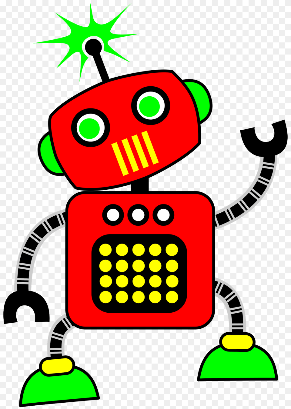 S Clipart, Robot, Dynamite, Weapon Free Png