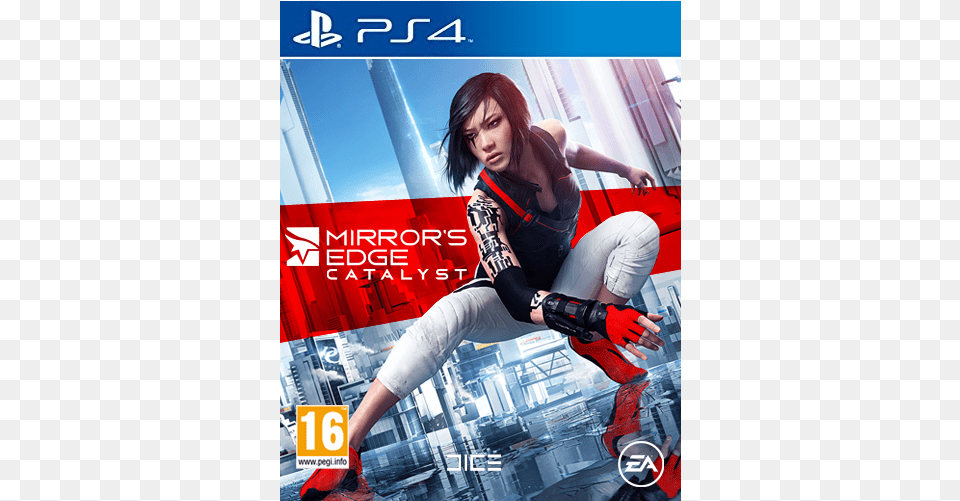 S Edge Catalyst Mirrors Edge Catalyst Box Art, Advertisement, Poster, Adult, Shoe Free Png