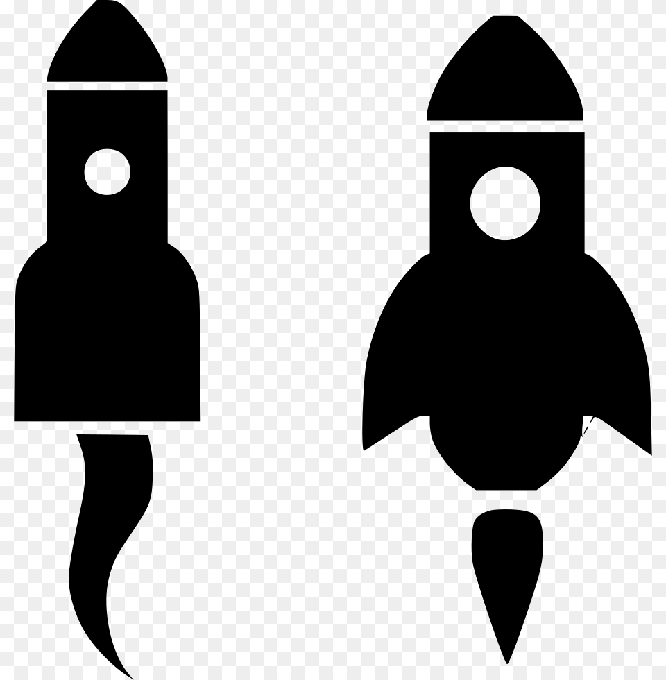 S Fly Start Race Cosmos Icon, Silhouette, Stencil, Mortar Shell, Weapon Free Transparent Png
