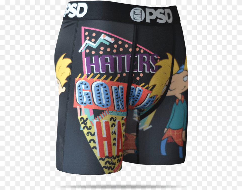 S Hey Arnold Black Board Short, Clothing, Shorts, Swimming Trunks, Can Free Png Download