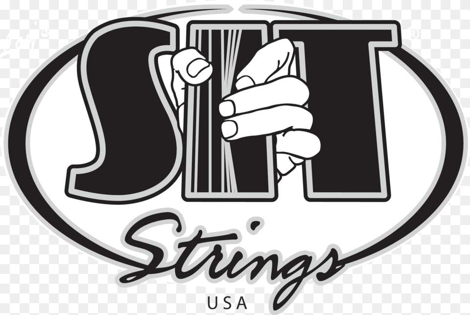 S I T Strings Sit Strings Logo, Text, Body Part, Hand, Person Png Image