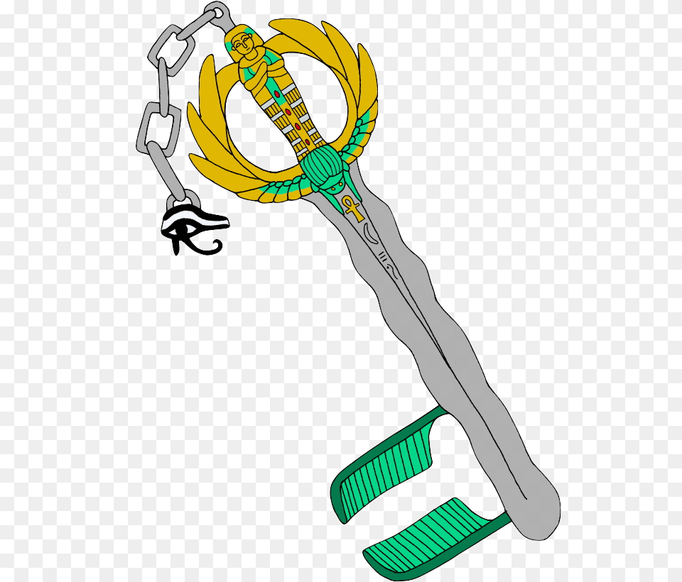 S Keyblade Keyblade Egypt, Sword, Weapon, Person, Blade Free Png