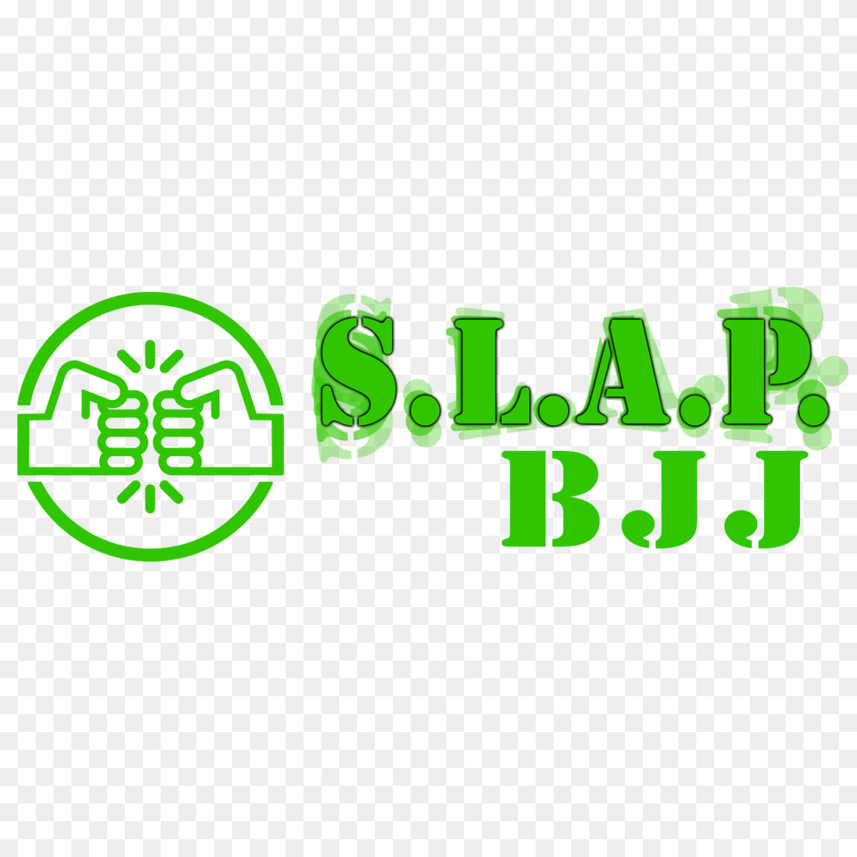 S L A P Brazilian Jiu Jitsu, Green, Logo, Bulldozer, Machine Free Png Download