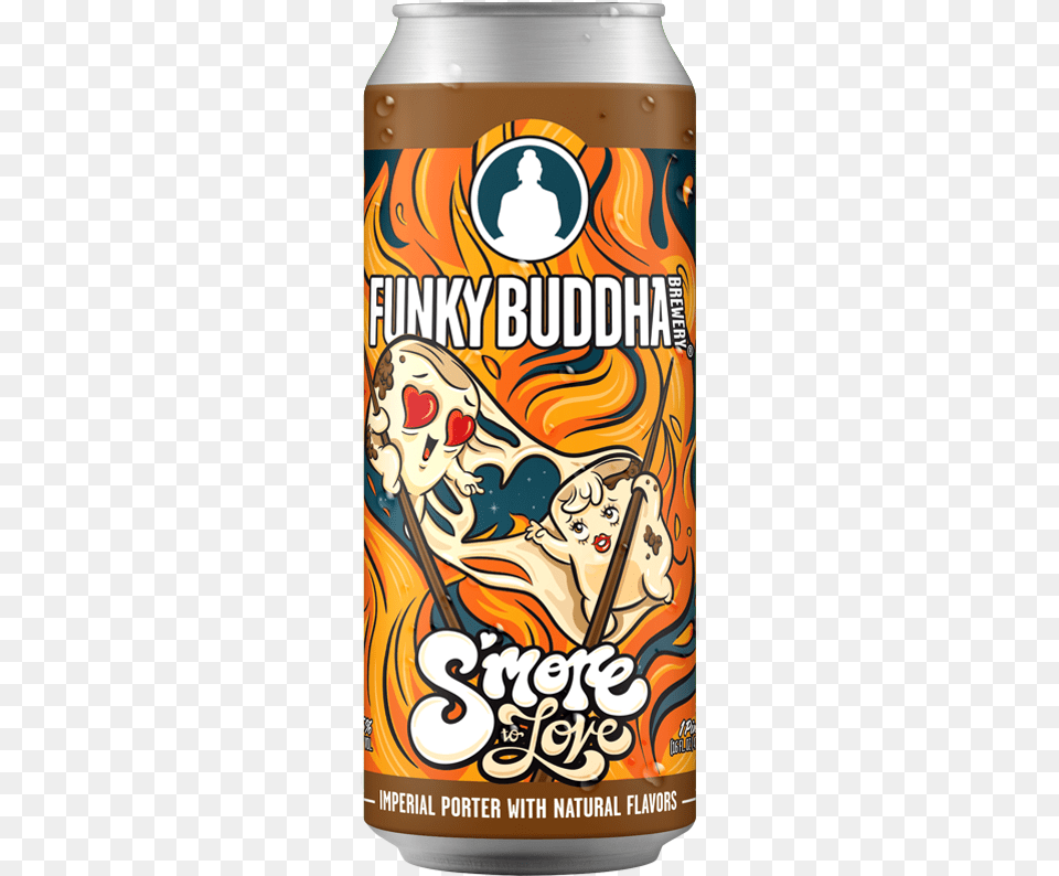 S More To Love By Funky Buddha Brewery Funky Buddha S Mores, Tin, Alcohol, Beer, Beverage Png