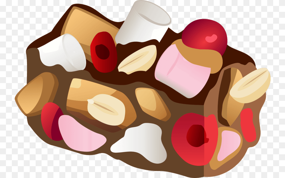 S Mores Clipart Rocky Road Clip Art, Food, Sweets, Cream, Dessert Free Transparent Png