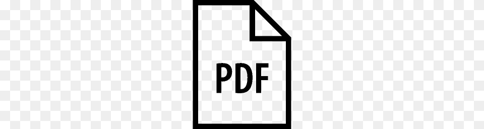 S Pdf Icon Ios Iconset, Gray Free Png Download