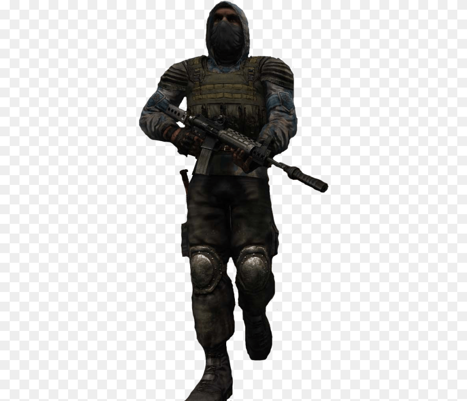 S T A L K E R Stalker Download Mw2 Juggernaut, Gun, Weapon, Adult, Male Free Png