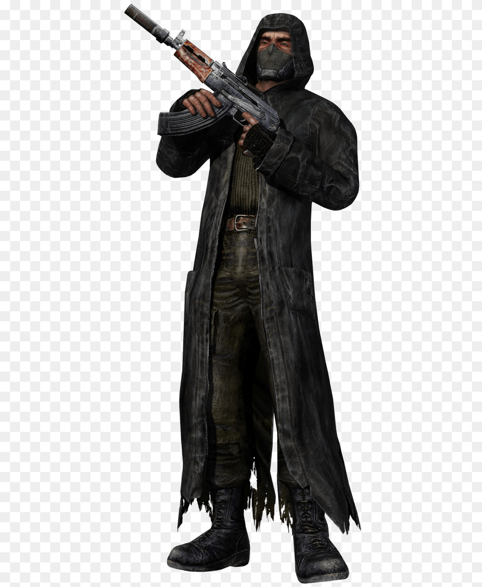 S T A L K E R Stalker Stalker Bandit, Weapon, Clothing, Coat, Firearm Free Transparent Png