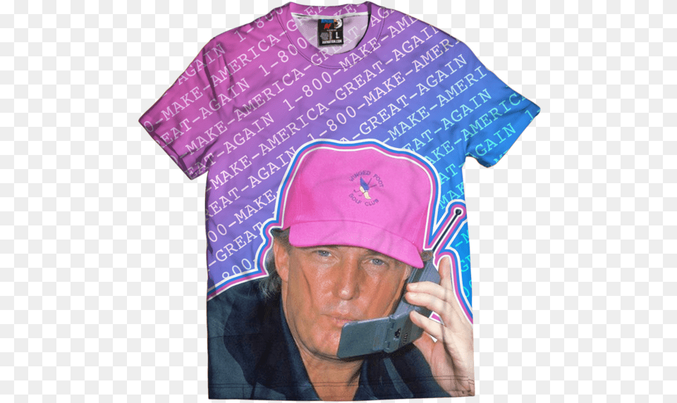 S Trump Active Shirt, T-shirt, Baseball Cap, Cap, Clothing Free Png