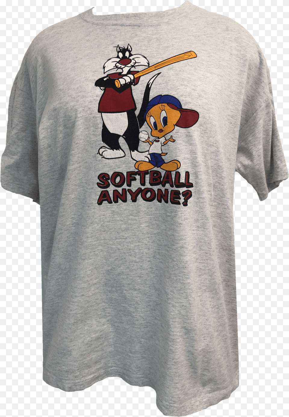 S Tweety Bird And Sylvester T Shirt Cartoon, Clothing, T-shirt, People, Person Free Transparent Png