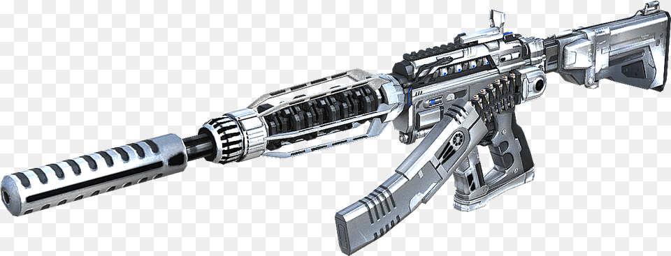 S Under Tech Silver, Firearm, Gun, Rifle, Weapon Png