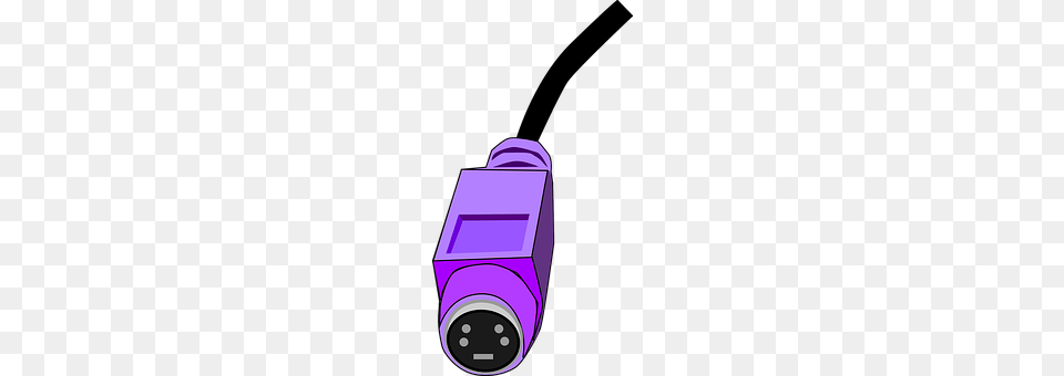 S Video Adapter, Electronics, Purple Free Transparent Png