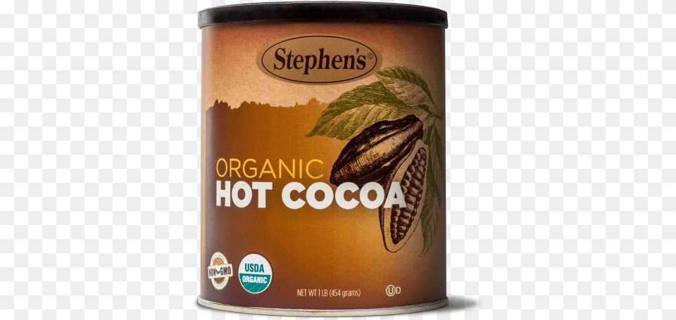S39mores Cocoa Stephens Hot Cocoa Organic 1 Lb, Dessert, Food, Tin, Cup Png Image