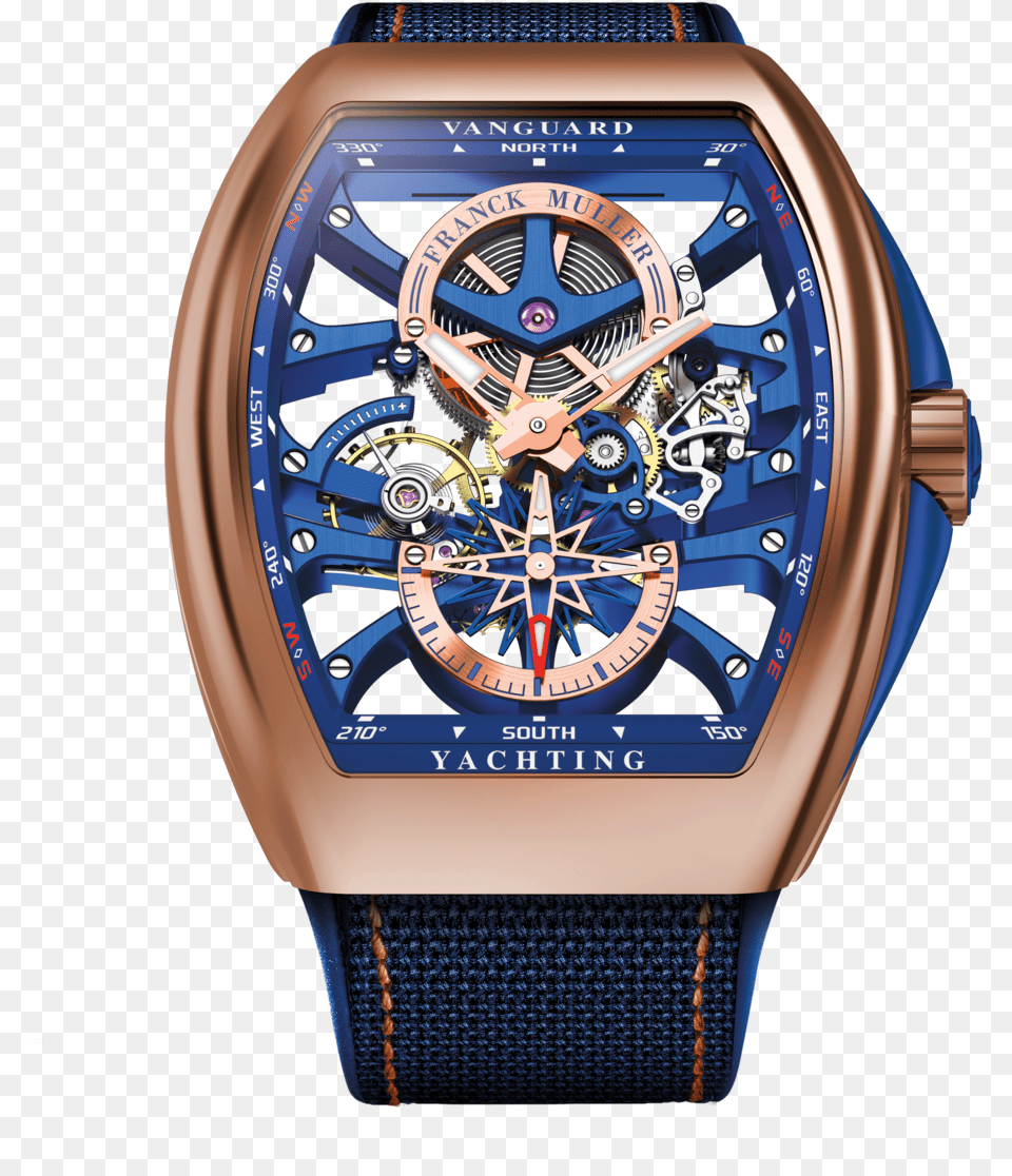 S6 Yacht Franck Muller Vanguard S6 Yachting, Arm, Body Part, Person, Wristwatch Png Image