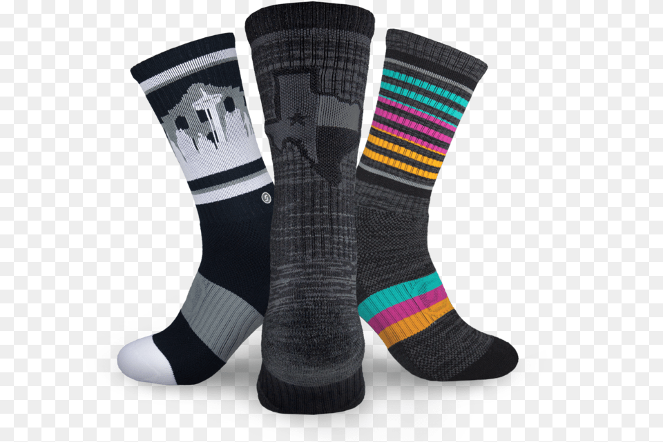 Sa 3 Pack Sock, Clothing, Hosiery Free Png