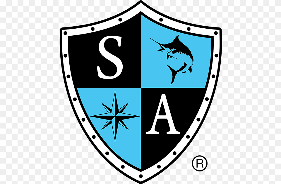 Sa Company Logo Company Sa, Armor, Shield, Animal, Fish Free Transparent Png