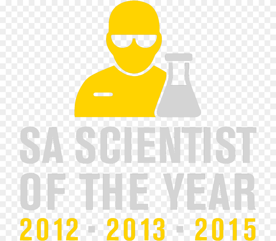 Sa Scientist Of The Year Graphic Design, Person, Face, Head, Bottle Png