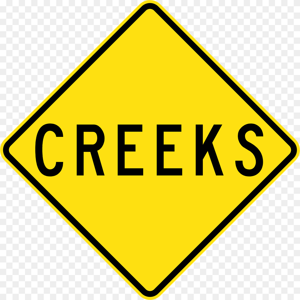 Sa110 Creeks Used In South Australia Clipart, Road Sign, Sign, Symbol Free Png Download