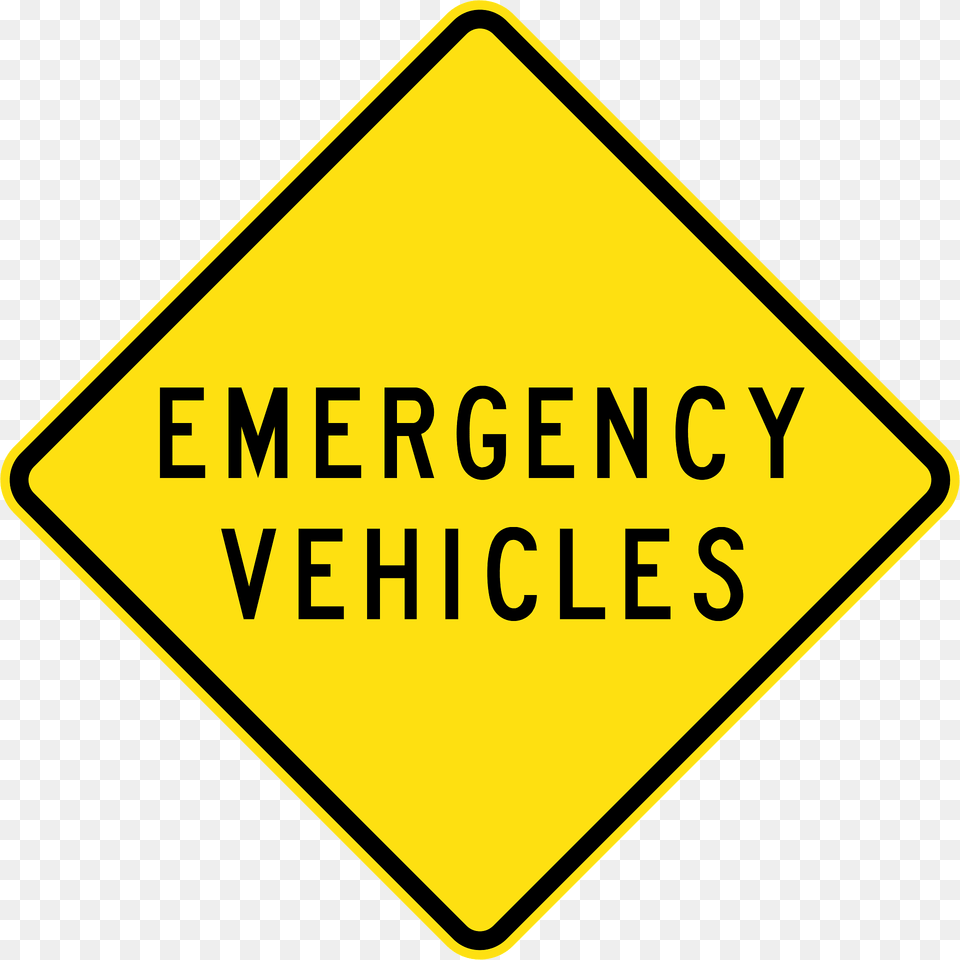 Sa70 Emergency Vehicles Used In South Australia Clipart, Sign, Symbol, Road Sign Free Transparent Png