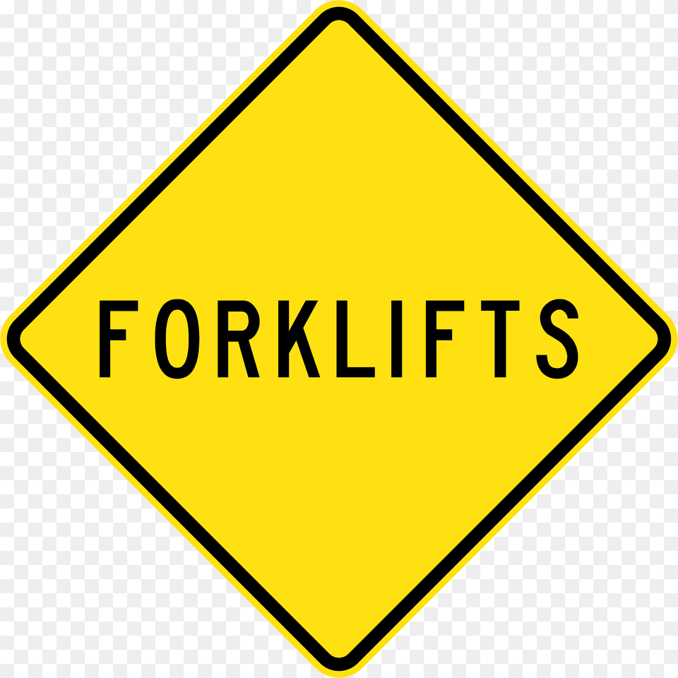 Sa75 Forklifts Used In South Australia Clipart, Sign, Symbol, Road Sign Free Png