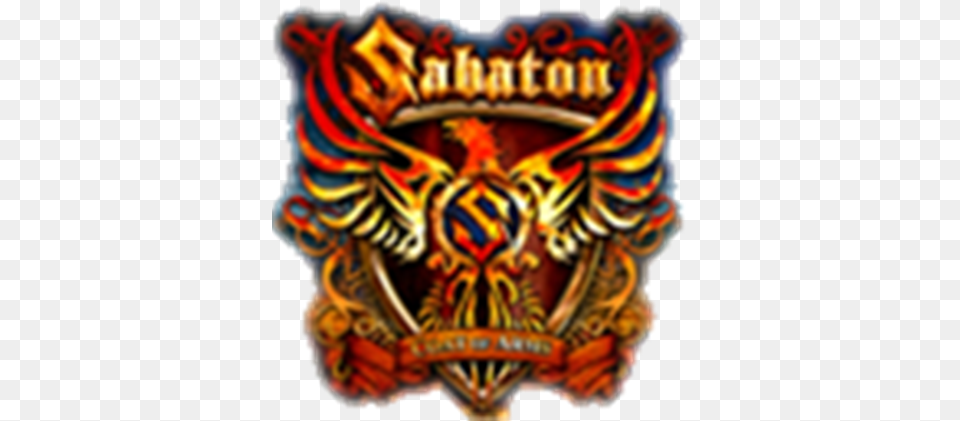 Sabaton Logo, Emblem, Symbol, Badge, Birthday Cake Free Png Download