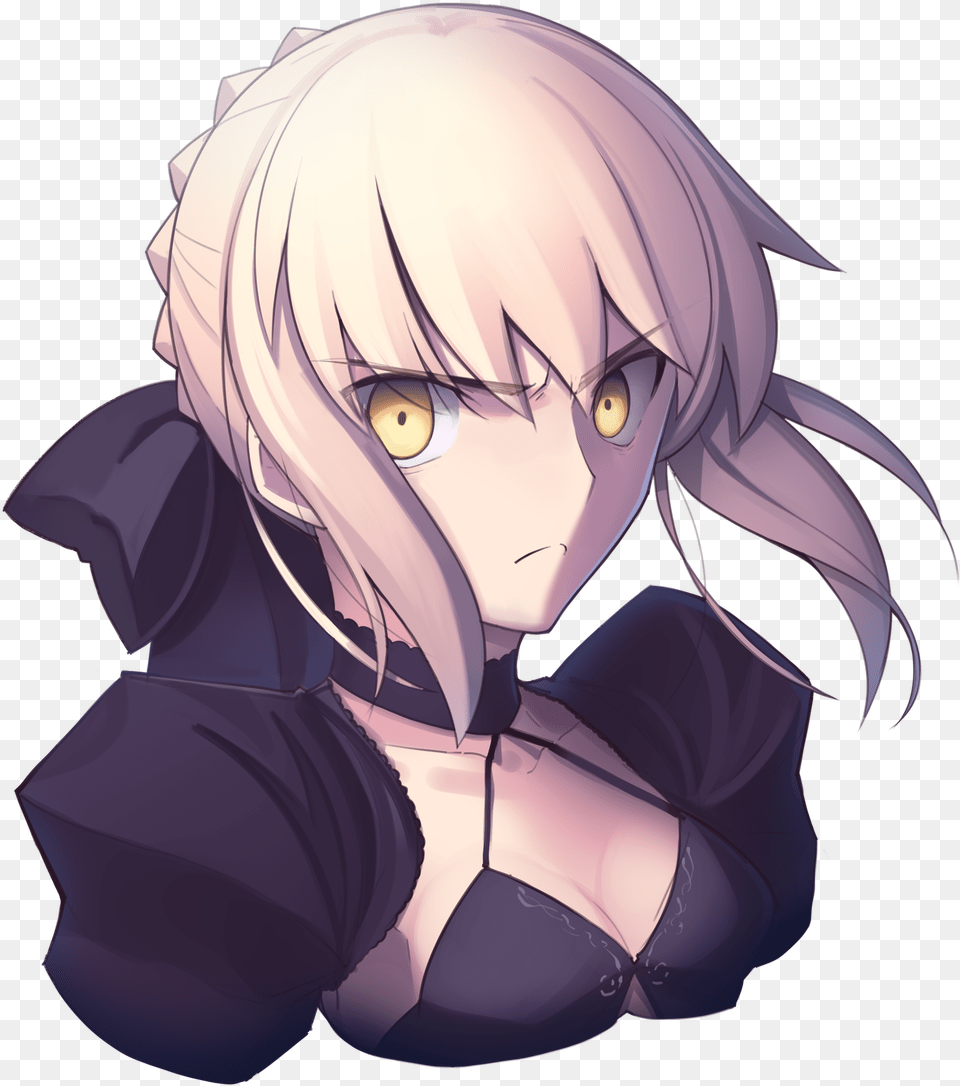 Saber Alteryou Made Her Angry Angry Saber, Publication, Book, Comics, Adult Free Png Download