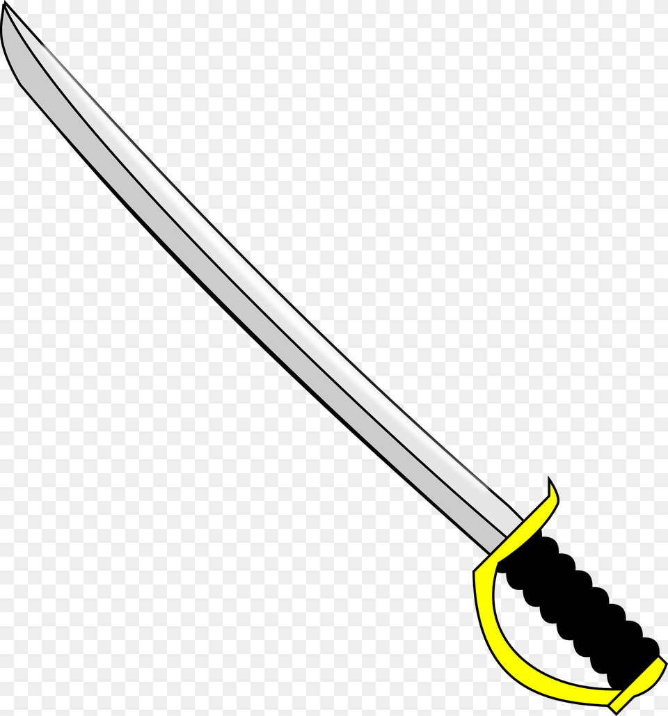 Saber Clipart, Sword, Weapon, Blade, Dagger Png Image