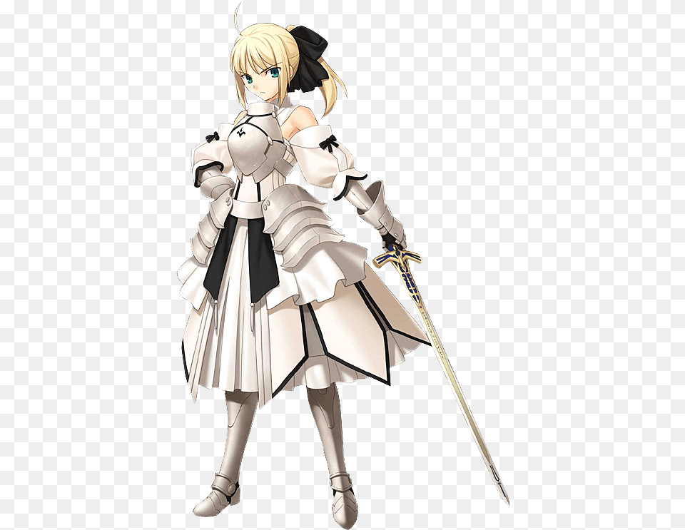 Saber Lily Fate Saber Lily Sword, Book, Comics, Publication, Weapon Free Png
