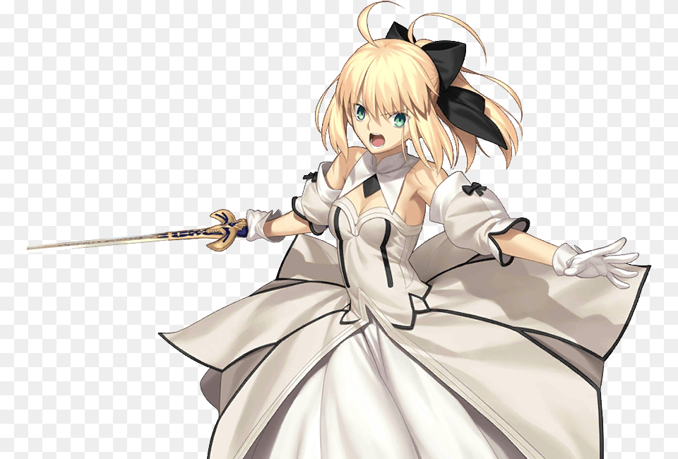 Saber Lily Says Pop Up Parade Goodsmile, Publication, Book, Comics, Adult Free Transparent Png