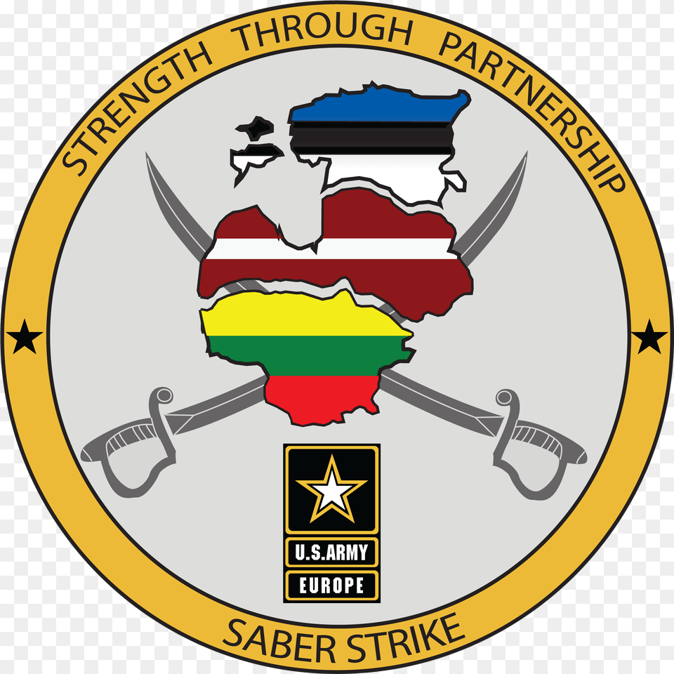 Saber Strike Logo Exercise Saber Strike 2018, Emblem, Symbol Png