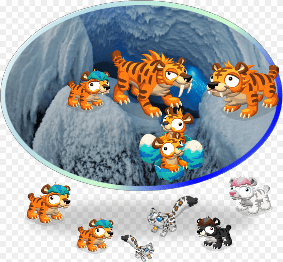 Sabertoothtiger Adult Trimmed2x Cartoon Png Image