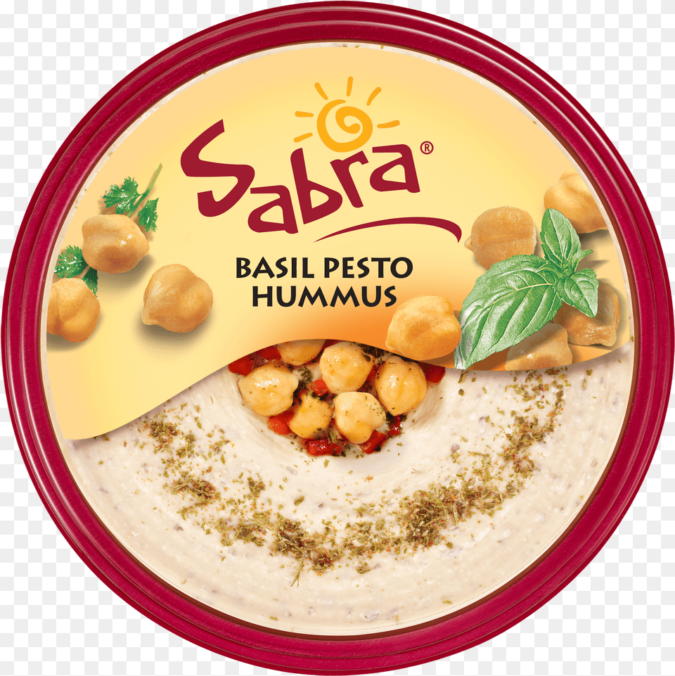Sabra Basil Pesto Hummus 10 Oz Tub, Dish, Food, Food Presentation, Lunch Free Png Download