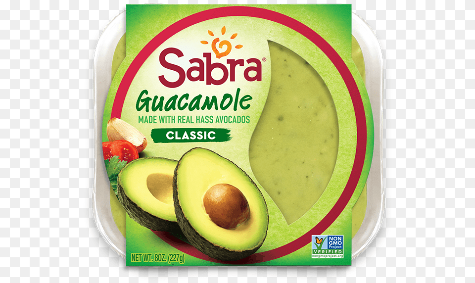 Sabra Dipping Sabra Guacamole 8 Oz Sabra Spicy Guacamole, Avocado, Food, Fruit, Plant Free Png Download