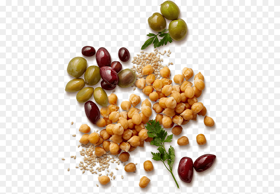 Sabra Story Transparent Chickpeas And Olives, Food, Fruit, Plant, Produce Free Png