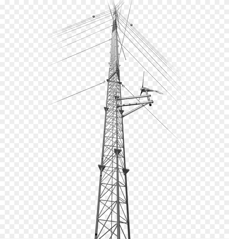 Sabre Industries Transmission Tower, Architecture, Building, Cable, Outdoors Png Image