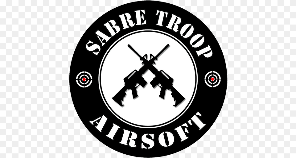 Sabre Troop Airsoft Oakland Athletics Logo, Emblem, Symbol, Firearm, Gun Free Png