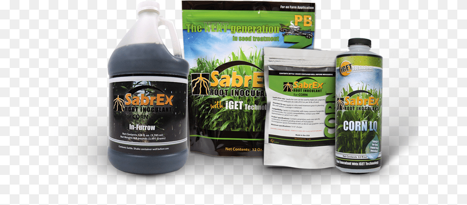 Sabrex For Corn Brings The Benefits Of Abm39s Iget Bottle, Herbal, Herbs, Plant Free Png