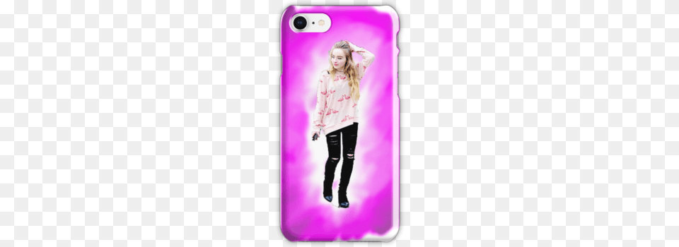 Sabrina Carpenter Iphone Case, Electronics, Mobile Phone, Phone, Person Free Png Download