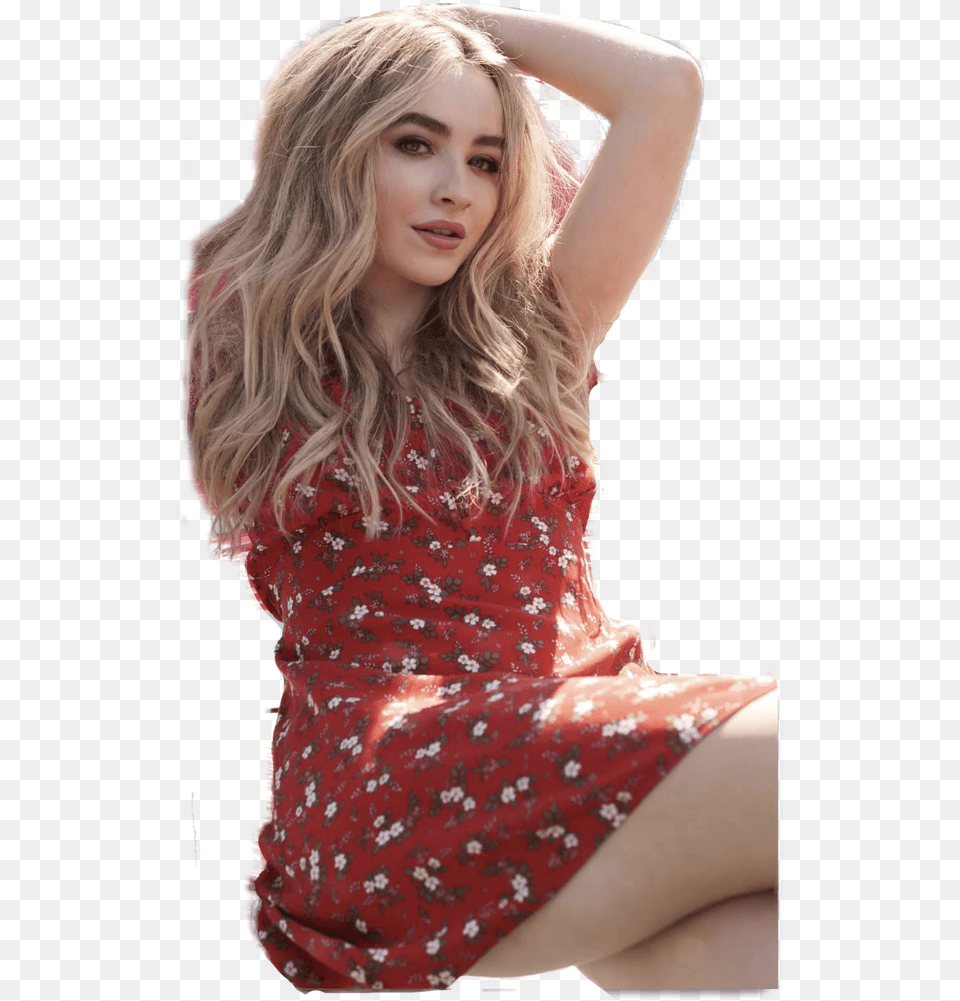 Sabrina Carpenter Summer Aeropostale 2018 8 By, Blonde, Clothing, Dress, Person Free Png Download