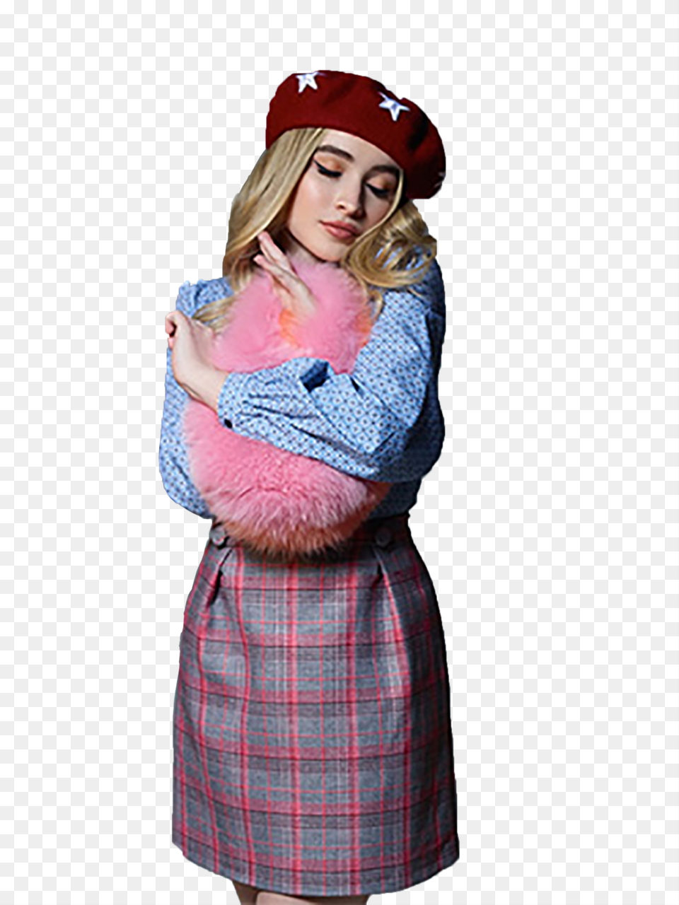 Sabrina Carpenter X House Of Solo Magazine, Clothing, Skirt, Adult, Female Free Png Download
