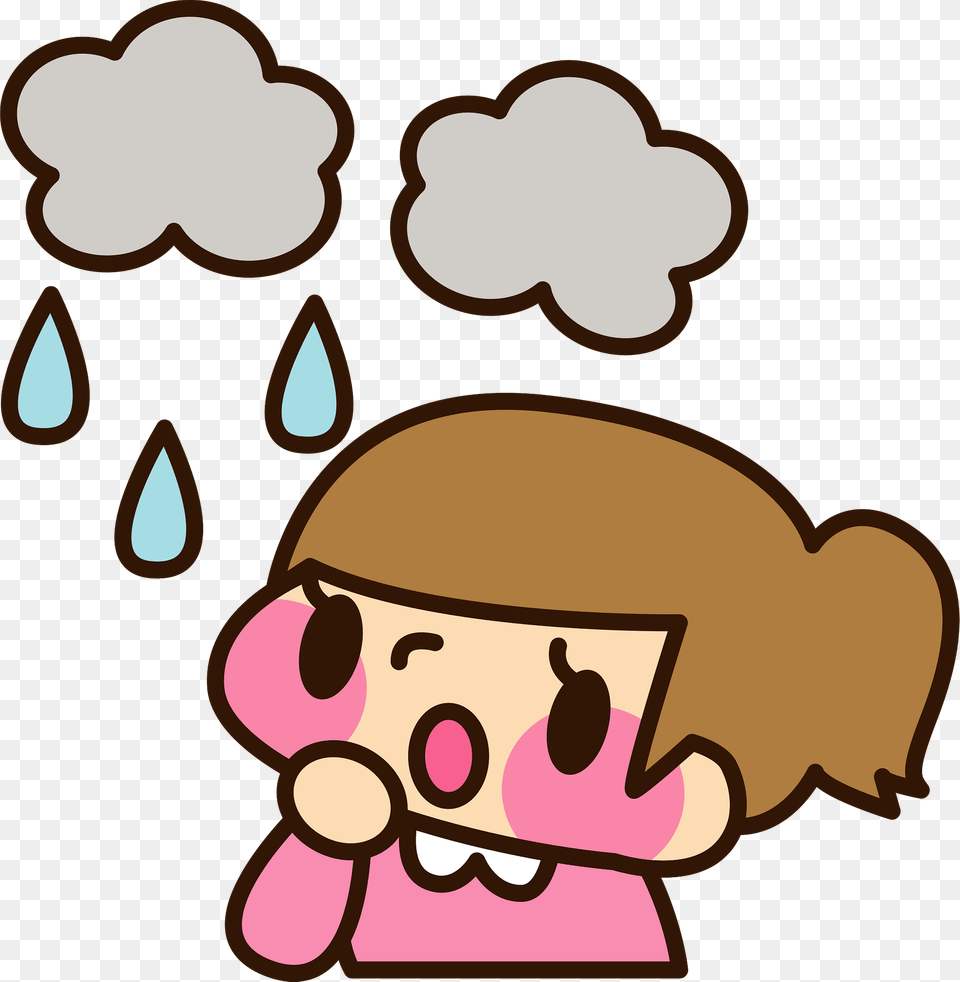 Sabrina Girl Is Upset With The Rain Clipart, Cartoon, Dynamite, Weapon Free Transparent Png