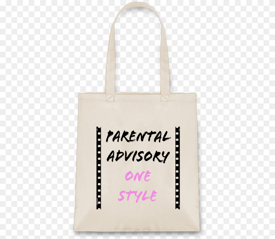Sac En Toile Coton Parental Advisory Par David Tote Bag, Accessories, Handbag, Tote Bag, Purse Free Png
