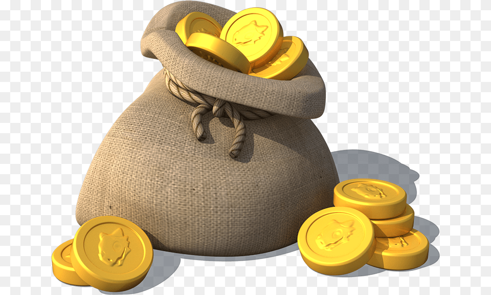 Sack Of Gold Conde Creative Puzzle Game, Bag, Tape Free Png Download